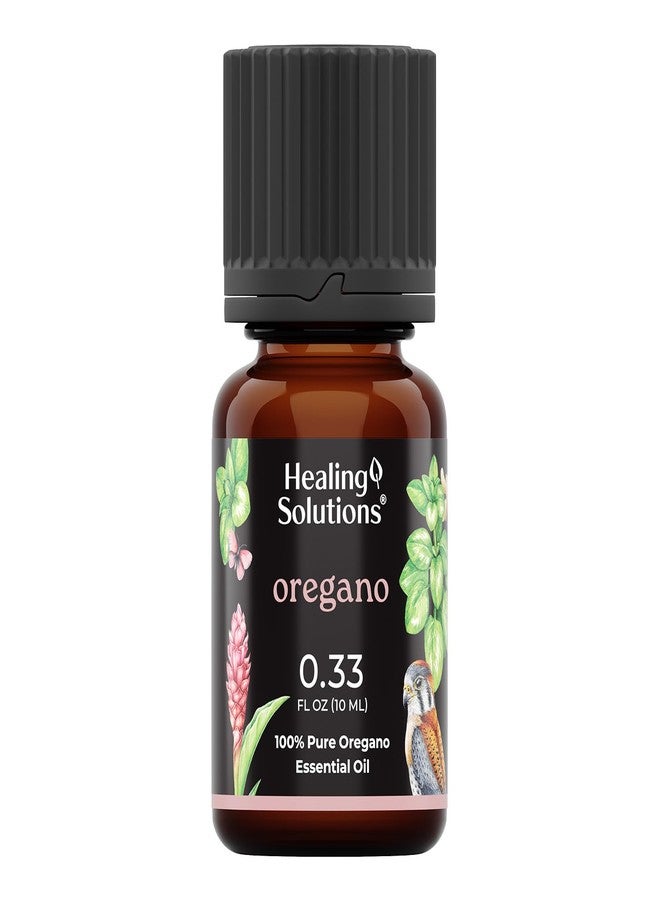 Healing Solutions Oregano Essential Oil - 0.33 Fluid Ounces - Image 1